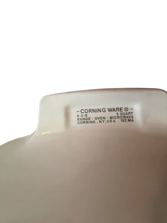 Corning Ware 2 Quart Square Casserole Dish A-2-B With Lid Vintage - Picture 3 of 15